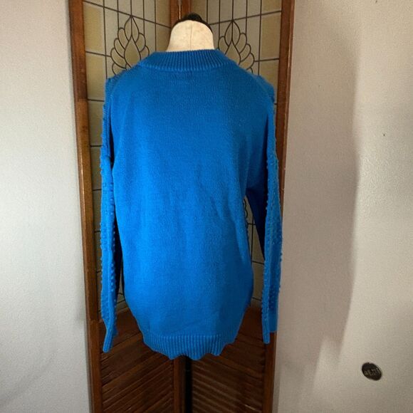 Lego Collection X Target Sweater Blue Limited Edition Brick-Inspired Size M - Picture 4 of 12